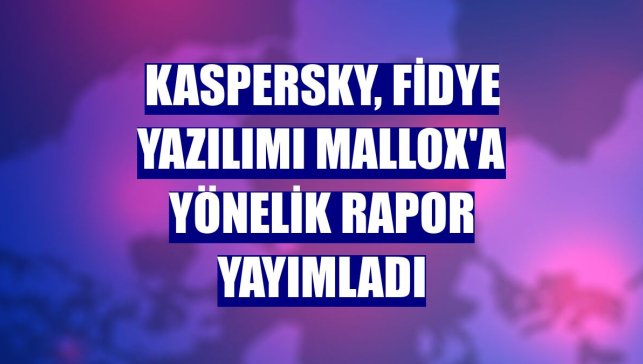 Kaspersky, fidye yazılımı Mallox'a yönelik rapor yayımladı