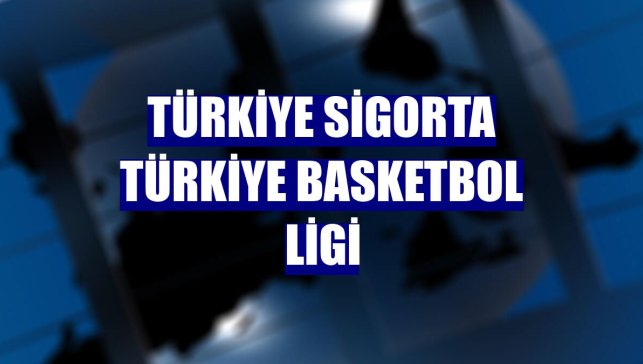 Türkiye Sigorta Türkiye Basketbol Ligi