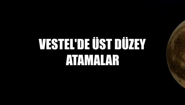 Vestel'de üst düzey atamalar