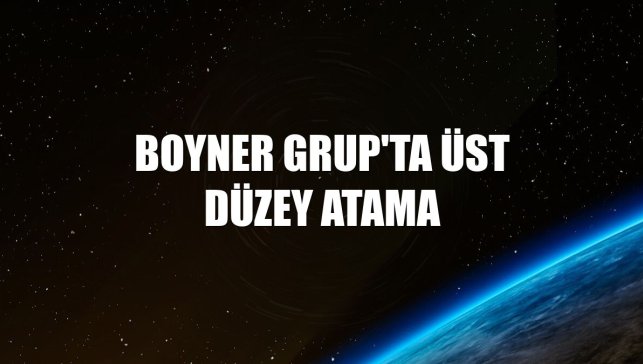Boyner Grup'ta üst düzey atama