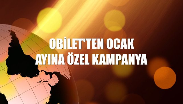 Obilet'ten ocak ayına özel kampanya