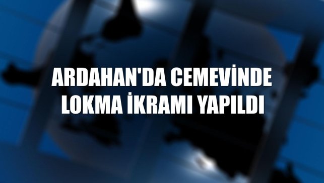 Ardahan'da cemevinde lokma ikramı yapıldı