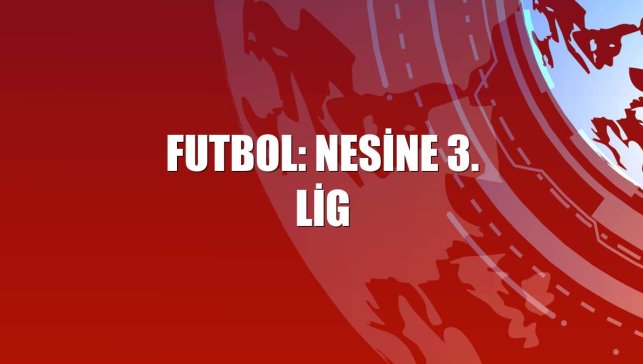 Futbol: Nesine 3. Lig