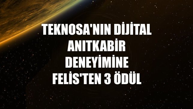 Teknosa'nın dijital Anıtkabir deneyimine Felis'ten 3 ödül