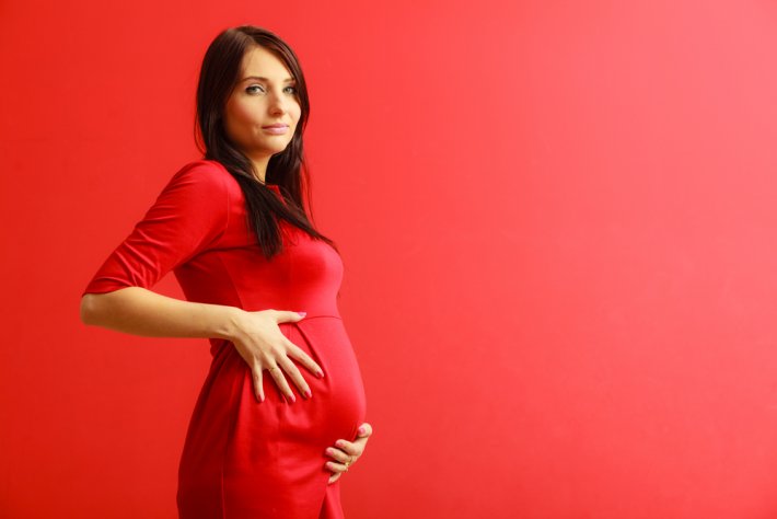 Hamile Olduğunu Gören Kadın
