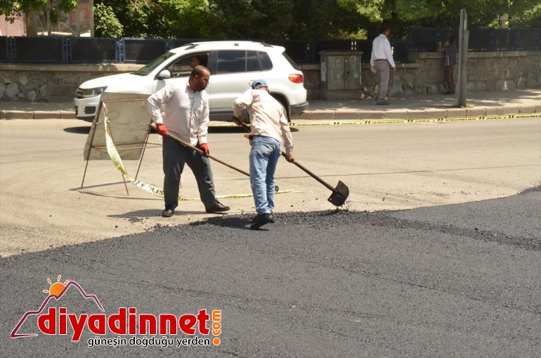 Ağrı Belediyesinin asfalt çalışmaları2
