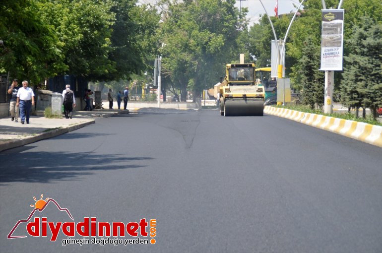 Ağrı Belediyesinin asfalt çalışmaları4