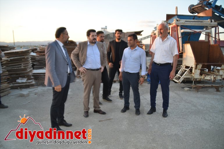 Ağrı Belediyesinin atıl haldeki parke taşı tesisi yeniden hizmet verecek