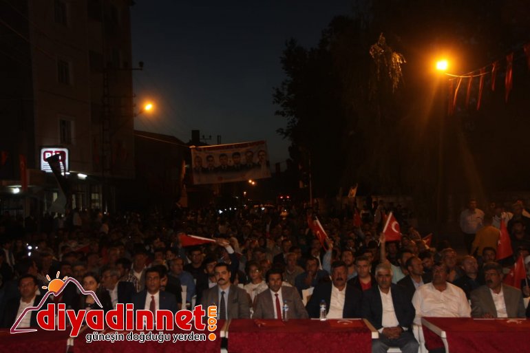 Diyadin'de 15 Temmuz Demokrasi ve Milli Birlik Günü