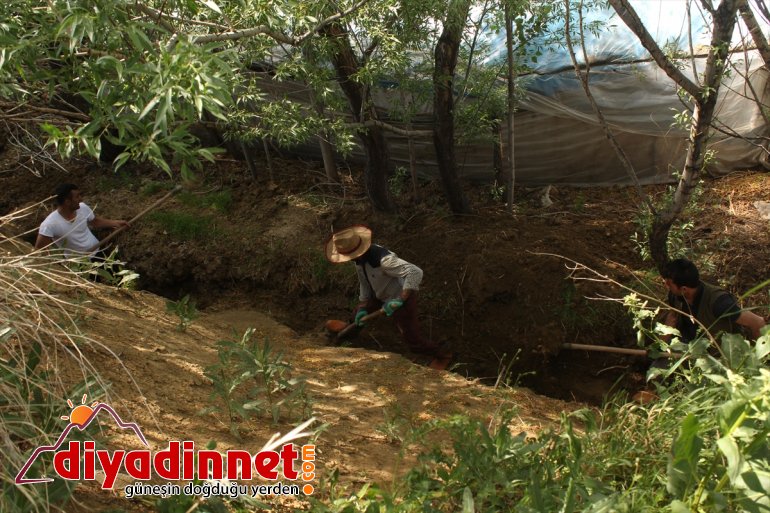 Hayvanları için her yıl 169 yıllık su kanalını temizliyorlar - AĞRI5