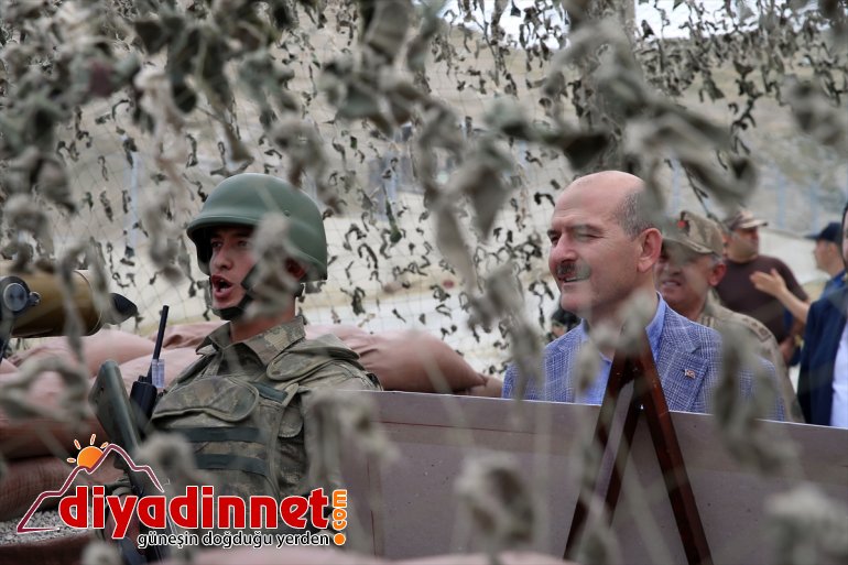 İçişleri Bakanı Süleyman Soylu Doğubayazıt'ta