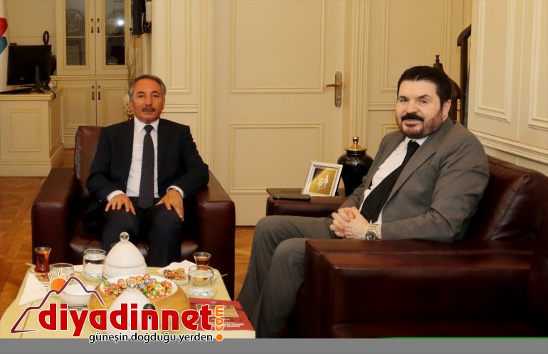 Ağrı Belediye Başkanı Sayan'dan Rektör Karabulut'a ziyaret