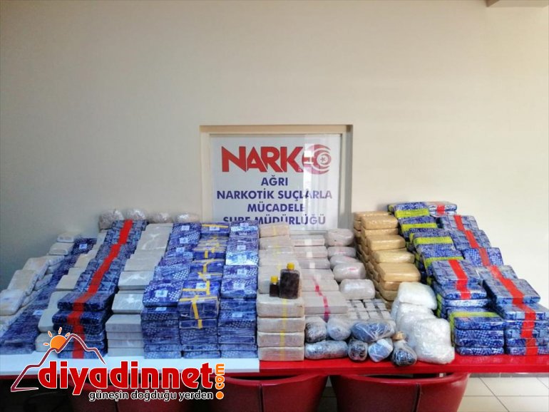 Ağrı polisinden uyuşturucu tacirlerine sıkı takip