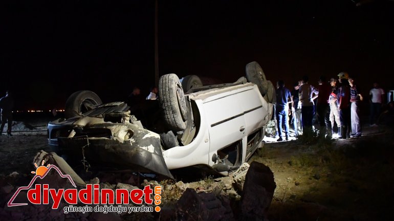Otomobil şarampole devrildi: 1 ölü, 1 yaralı - AĞRI2