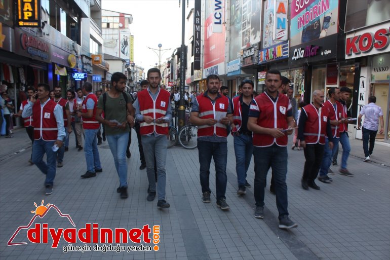 Türk Kızılayı'ndan kurban vekaleti yürüyüşü