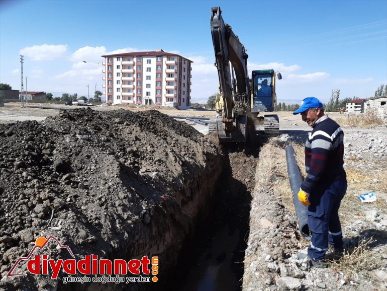 Ağrı Belediyesinin altyapı çalışmaları 1