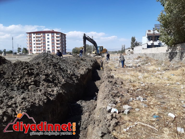 Ağrı Belediyesinin altyapı çalışmaları 2