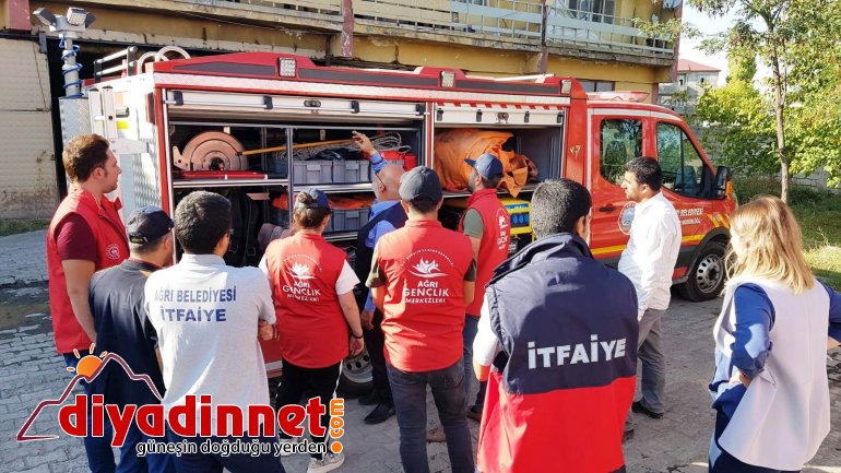 Ağrı itfaiye ziyaret4