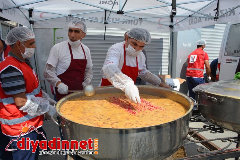 Ağrı'da aşure etkinliği