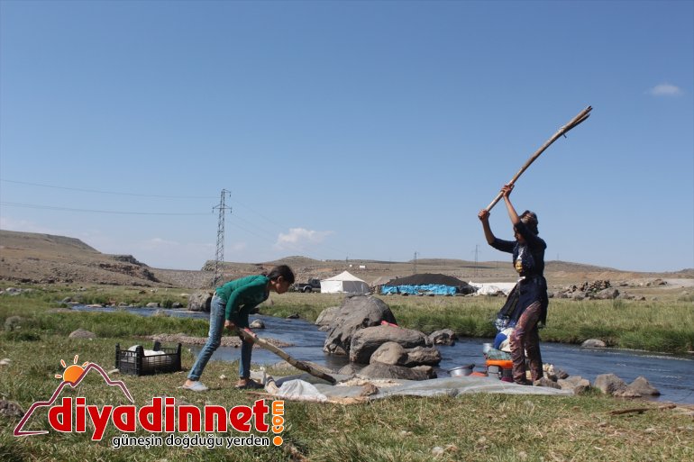Doğu'daki yaylalarda göçerlerin dönüş hazırlığı başladı