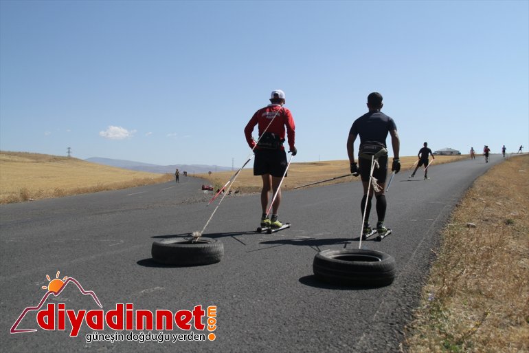 Yarışlara otomobil lastiği, kazma ve balyozla hazırlanıyorlar - AĞRI 4