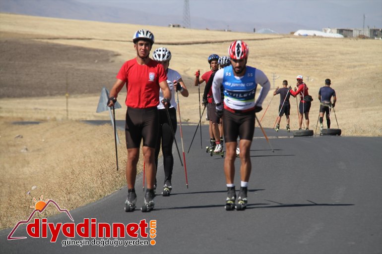 Yarışlara otomobil lastiği, kazma ve balyozla hazırlanıyorlar - AĞRI 5