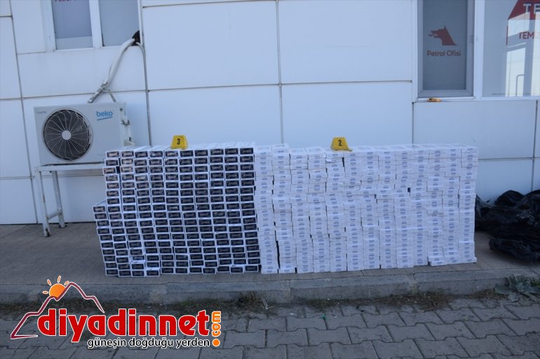 2 polisin aracında 5 bin 310 paket kaçak sigara ele geçirildi - AĞRI 4
