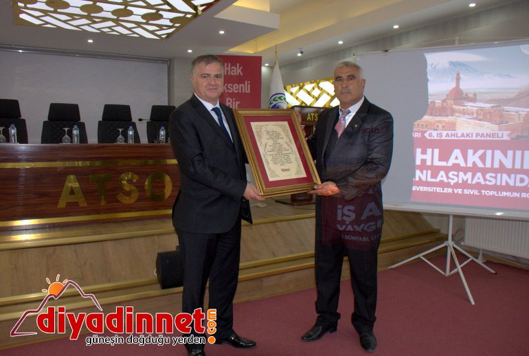 Ağrı da İş Ahlakı paneli3