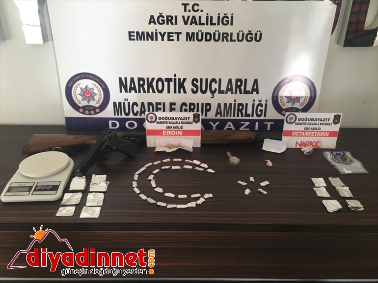 Ağrı merkezli 3 ilde uyuşturucu operasyonu2