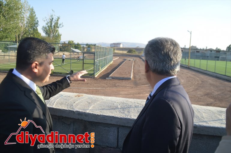 Ağrı Valisi Elban Eleşkirt'ti ziyaret etti
