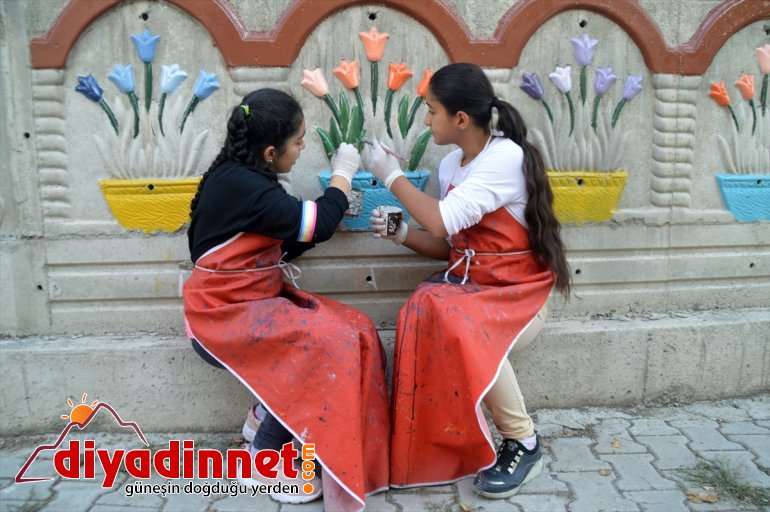 Ağrılı çocuklar sanatla kötü alışkanlıklardan uzaklaşıyor5