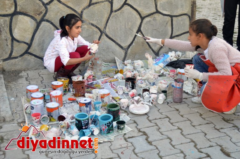 Ağrılı çocuklar sanatla kötü alışkanlıklardan uzaklaşıyor6