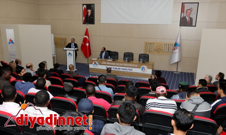 AİÇÜ Rektörü Karabulut yabancı öğrencilerle buluştu2