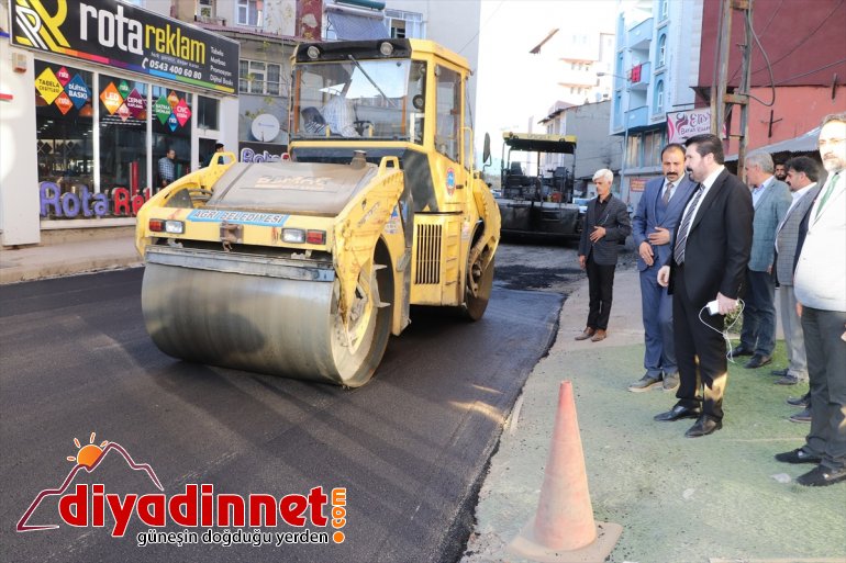  Başkan Sayan, asfalt çalışmalarını denetledi4