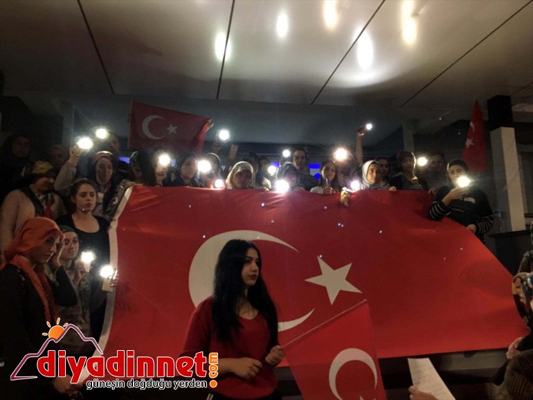 KYK öğrencilerden Barış Pınarı Harekatı'na destek