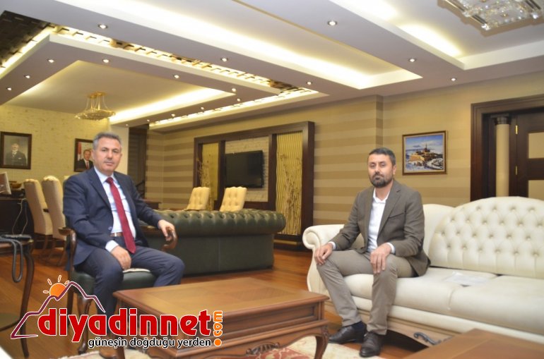 MÜSİAD Ağrı İl Başkan'ı Serkan Öner'den Vali Elban'a ziyaret