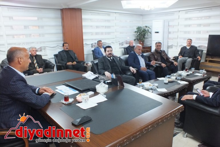 Ağrı Belediye Başkanı Sayan'ın Malazgirt ziyareti