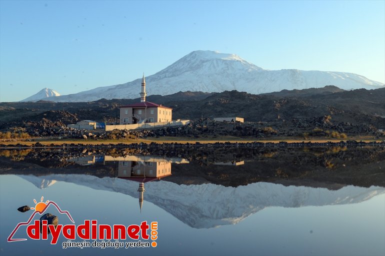 Ağrı Dağı beyaz gelinliğiyle büyülüyor - IĞDIR2