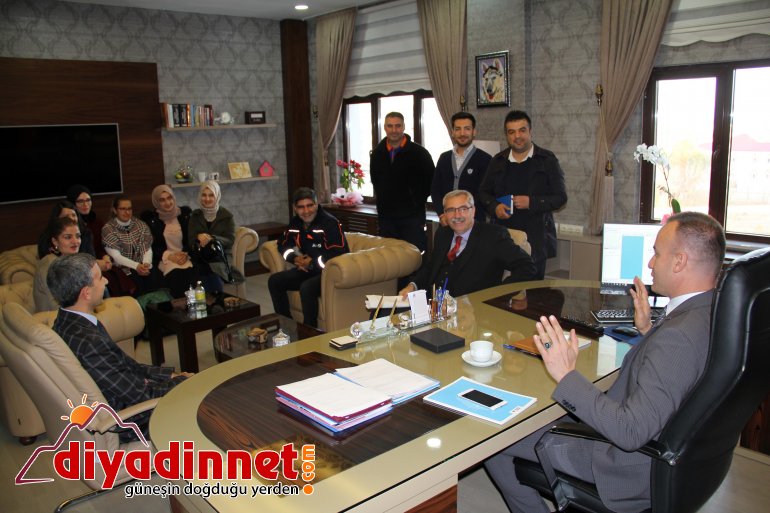 Ağrı MEB AKUB ekibinden Milli Eğitim Müdürü Tekin'e ziyaret