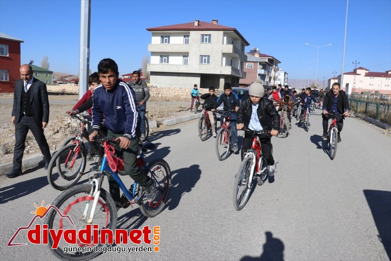 Ağrılı 100 öğrenci ara tatili pedal çevirerek değerlendirdi - AĞRI5