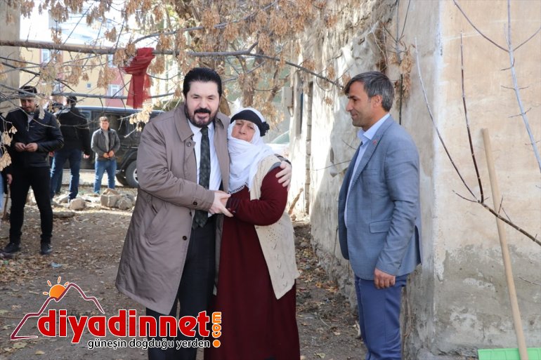 Başkan Sayan yaşlı kadının ev hayalini gerçekleştirecek6