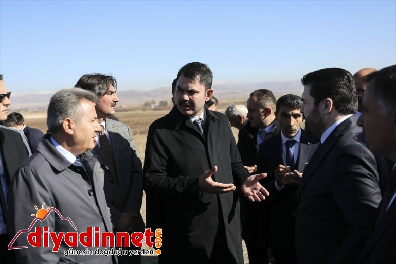 Çevre ve Şehircilik Bakanı Kurum Ağrı