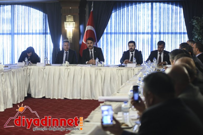 Çevre ve Şehircilik Bakanı Kurum Ağrı