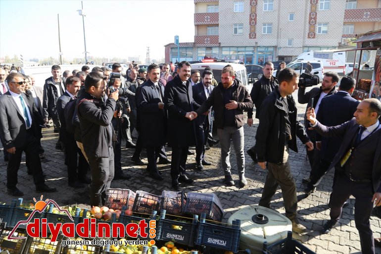 Çevre ve Şehircilik Bakanı Kurum Ağrı