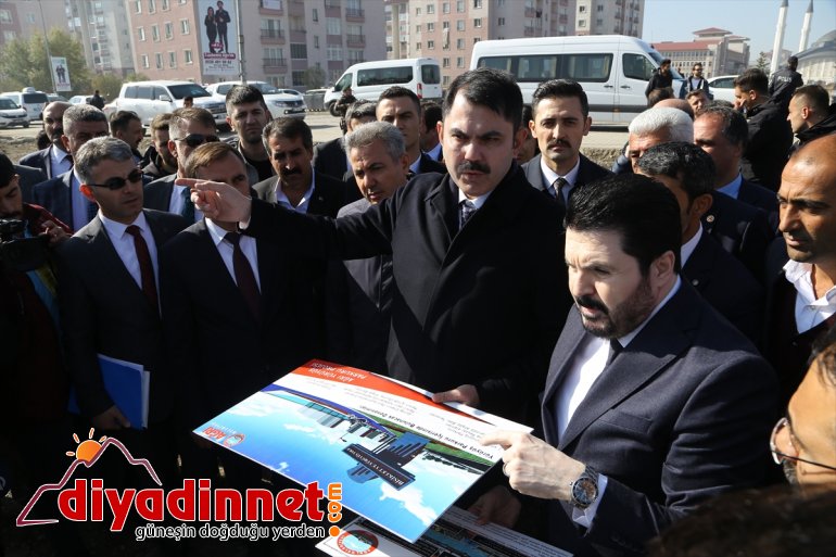 Çevre ve Şehircilik Bakanı Kurum Ağrı