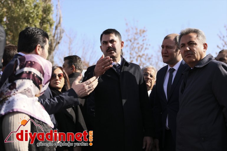 Çevre ve Şehircilik Bakanı Kurum Ağrı