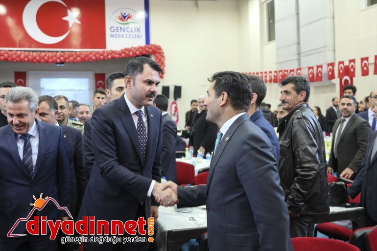 Çevre ve Şehircilik Bakanı Murat Kurum ağrı1
