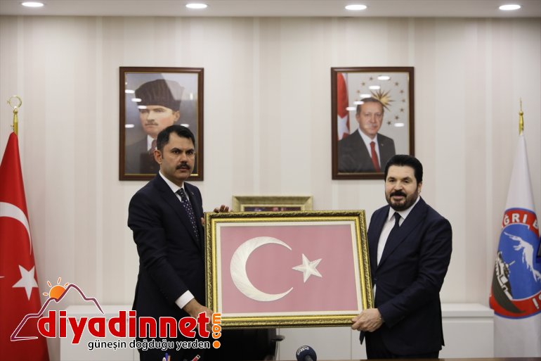 Çevre ve Şehircilik Bakanı Murat Kurum ağrı11
