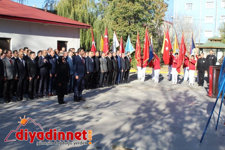Diyadin’de 10 Kasım Töreni