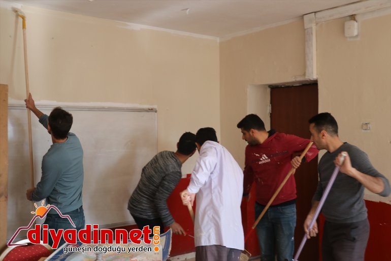 Gönüllü eğitim neferleri köy okullarını güzelleştiriyor - AĞRI3